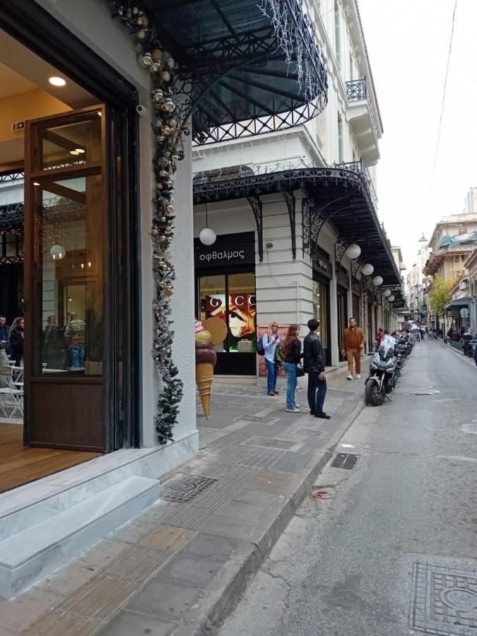 Central Syndagma Studio Atenas Exterior foto